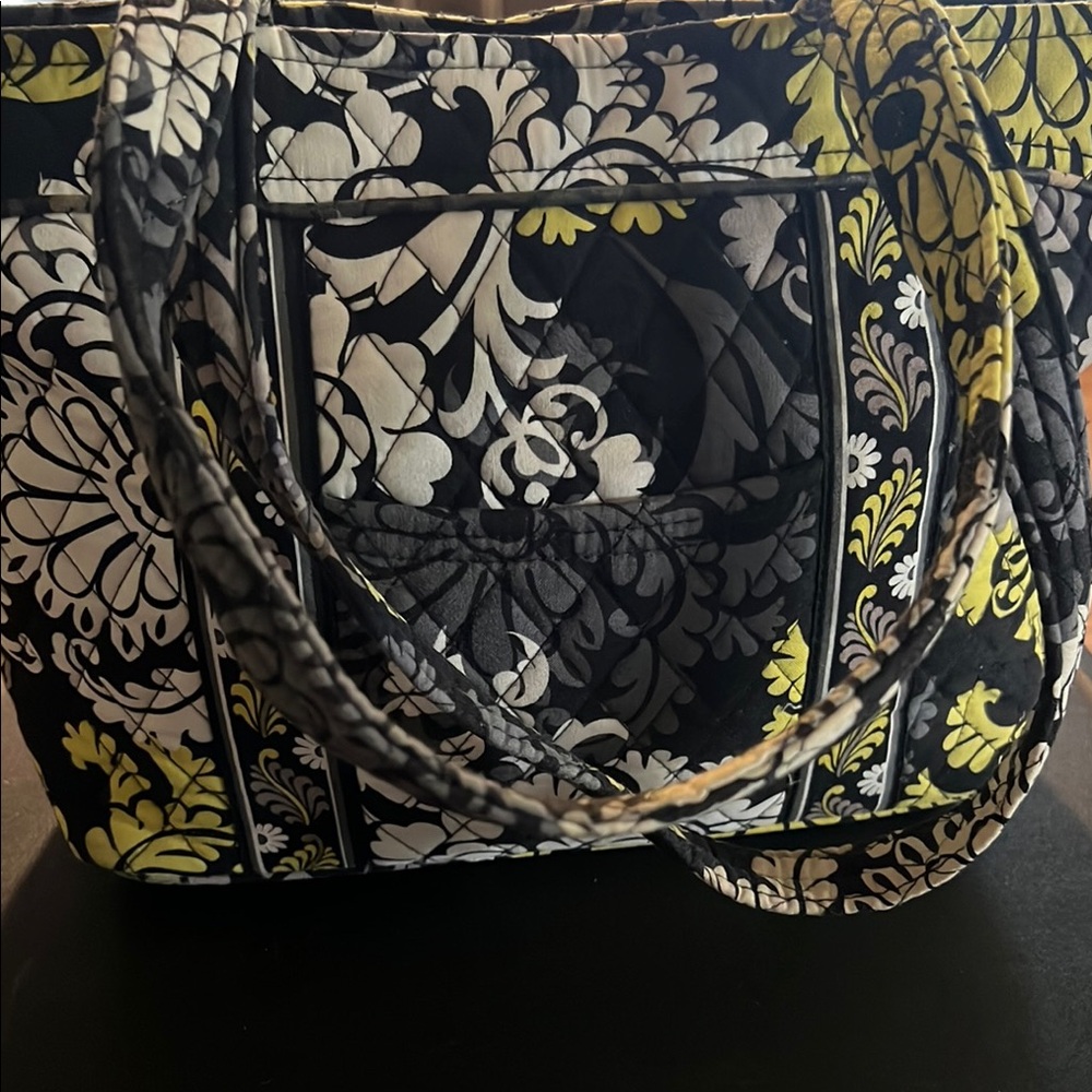 Vera Bradley Baroque Print Paddy Vintage Tote Bag